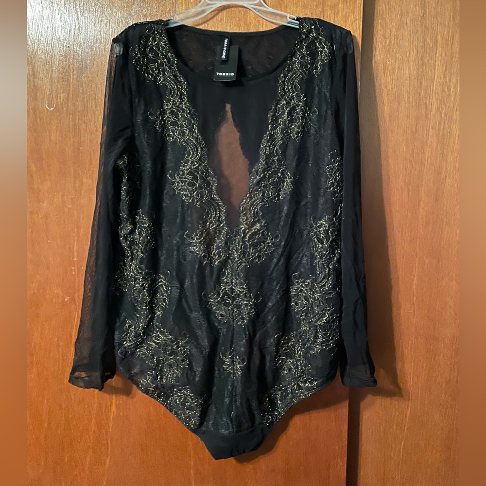 NWT torrid lace bodysuit